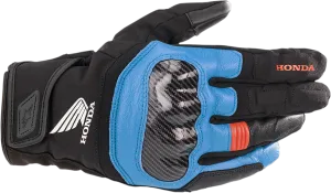 ALPINESTARS SMX-Z Waterproof Honda Gloves - Black/Blue/Red - Medium 3527321-1737-M