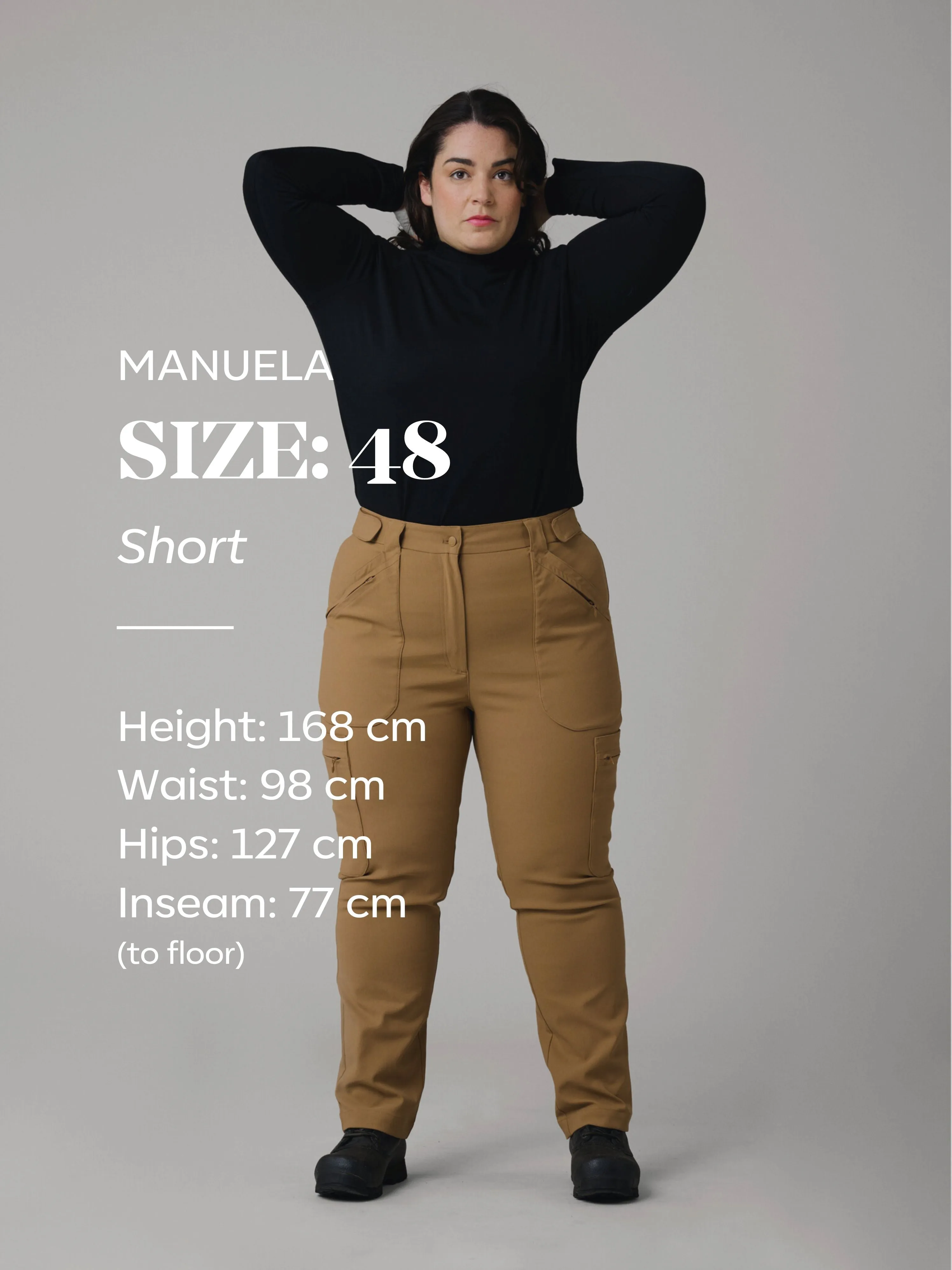 Amelia Hiking Pants with Adjustable Waist Green