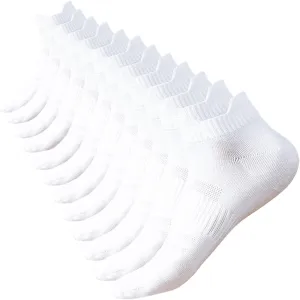 Ankle Compression Socks for Women, Short Compression Socks No Show Ankle Foot Socks Running Hiking Sport 6 Pairs