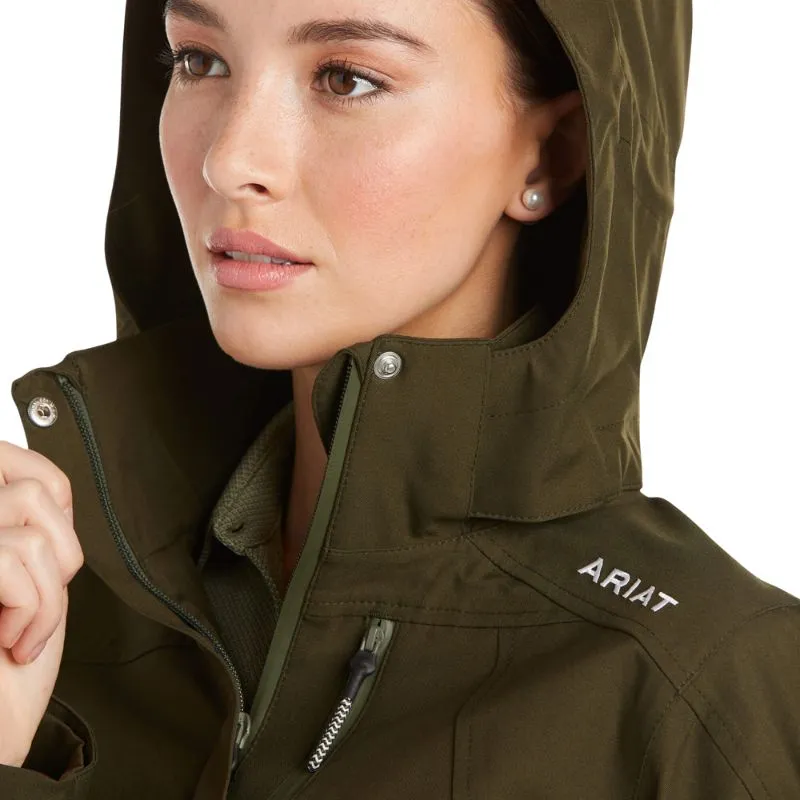 Ariat Coastal Waterproof H20 Jacket In Relic