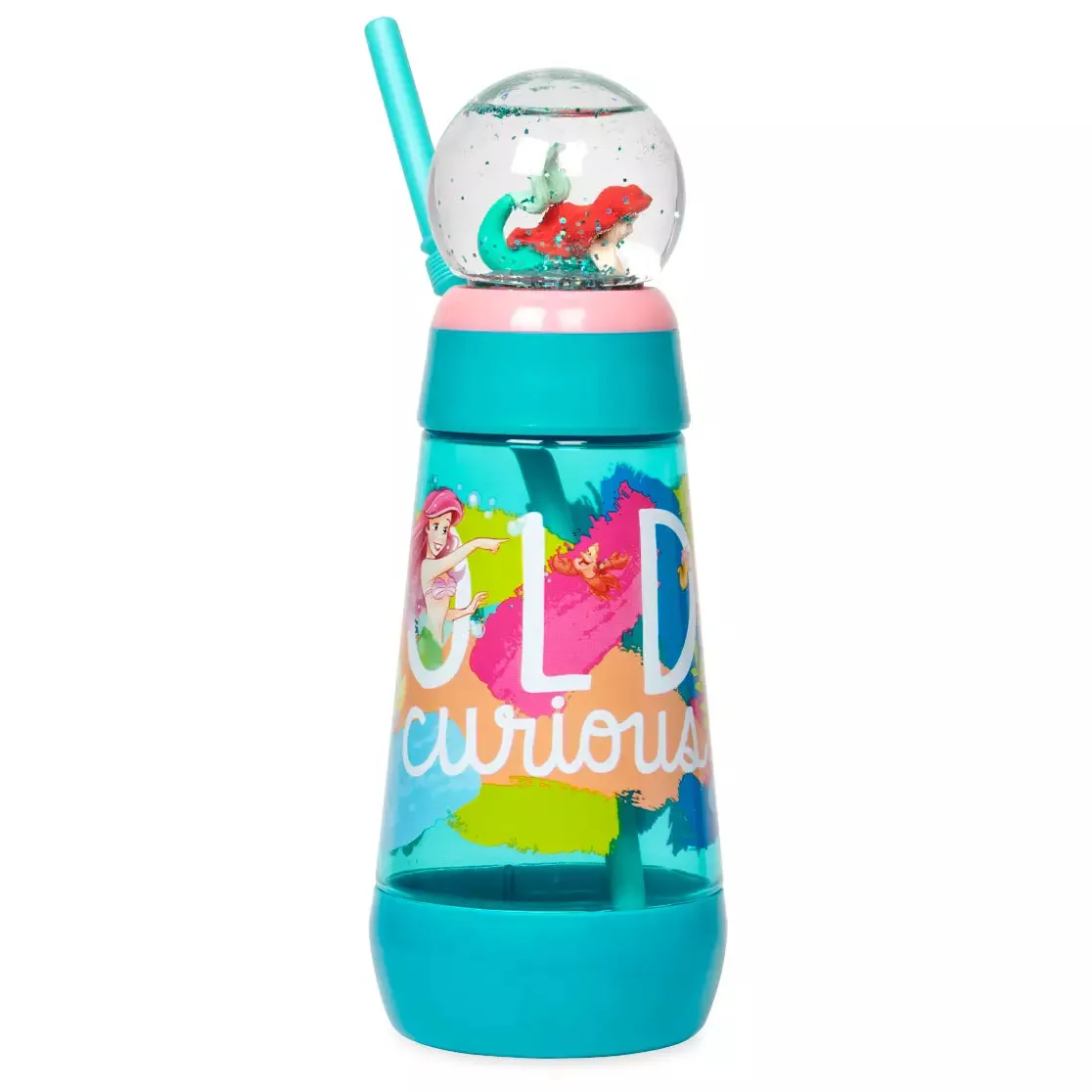 Ariel Snowglobe Tumbler with Straw – The Little Mermaid