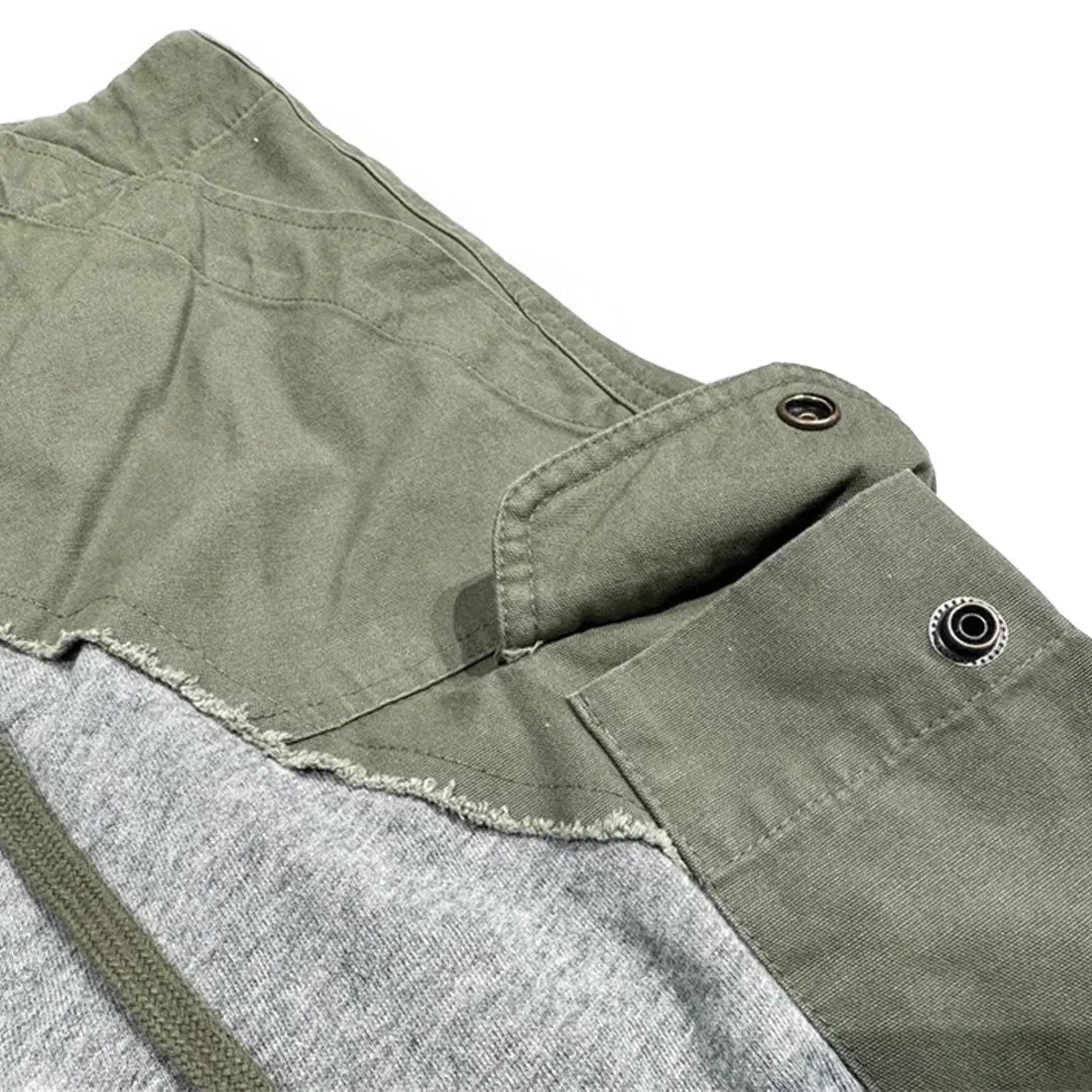 Army Patchwork Cargo Shorts