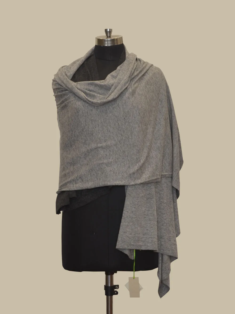 Ash Grey Cashmere Scarf