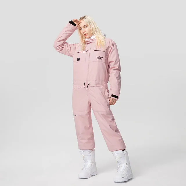 Ashore Ski Shop  Winter Ski Suit Men Women Windproof Waterproof Warm Ski Overalls