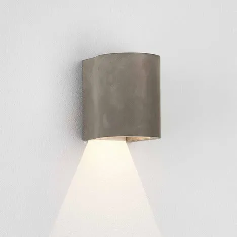 Astro Dunbar 120 LED Concrete Wall Light, IP44