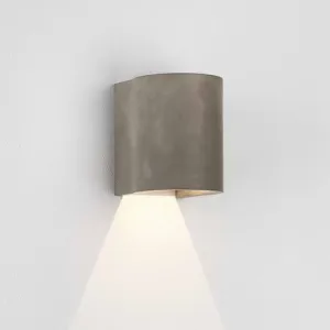 Astro Dunbar 120 LED Concrete Wall Light, IP44