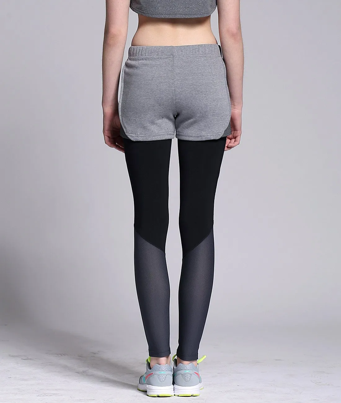 ATHLETE Women's 2-Way Drawstring Sweat Short, Style PS09