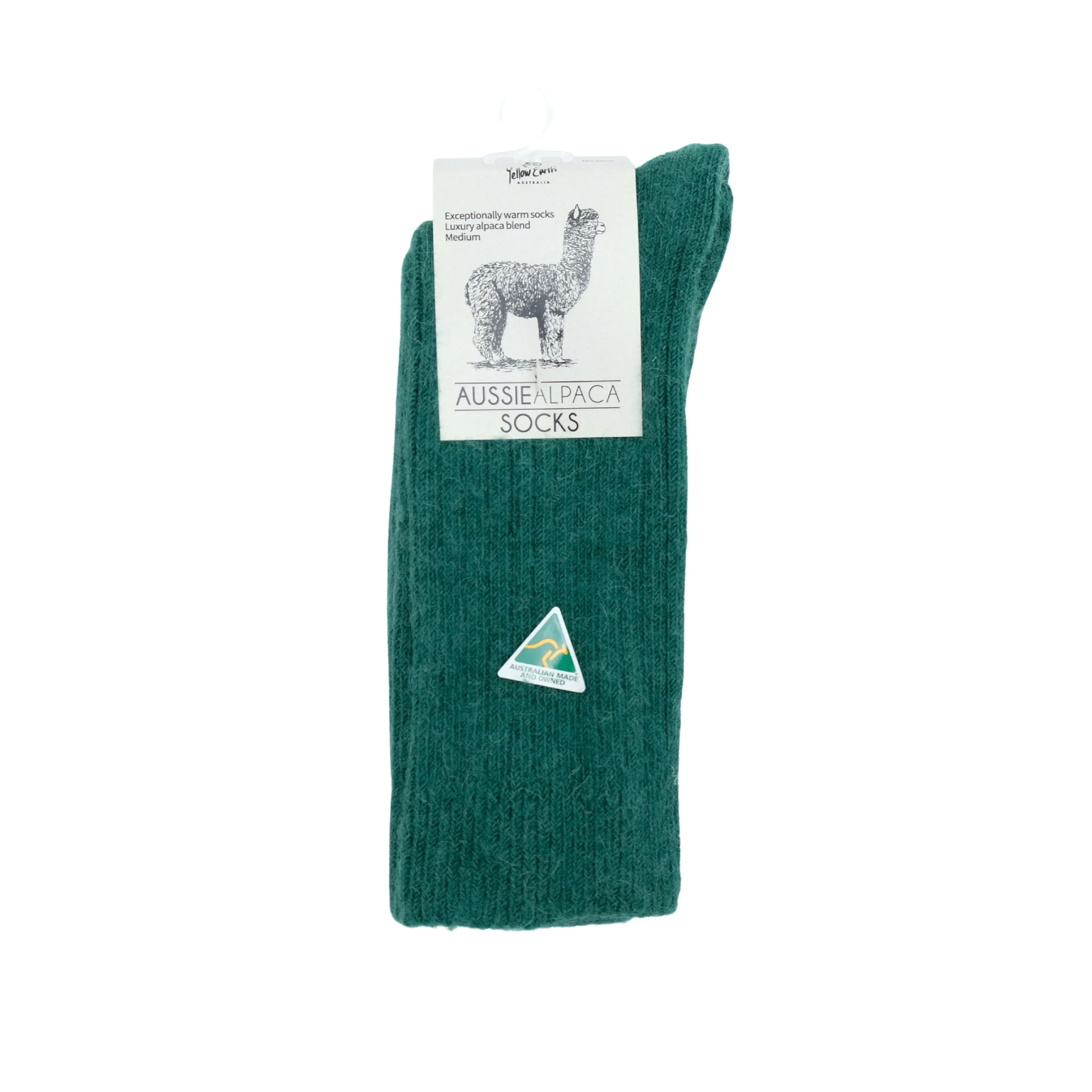 AUSTRALIAN ALPACA WOOL UNISEX SOCKS (MEDIUM) - MEN'S, WOMEN'S SUPER WARM SOCKS