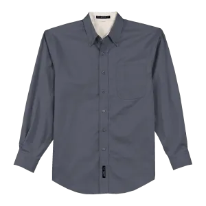 B1302MT Mens Easy Care Tall Long Sleeve Shirt