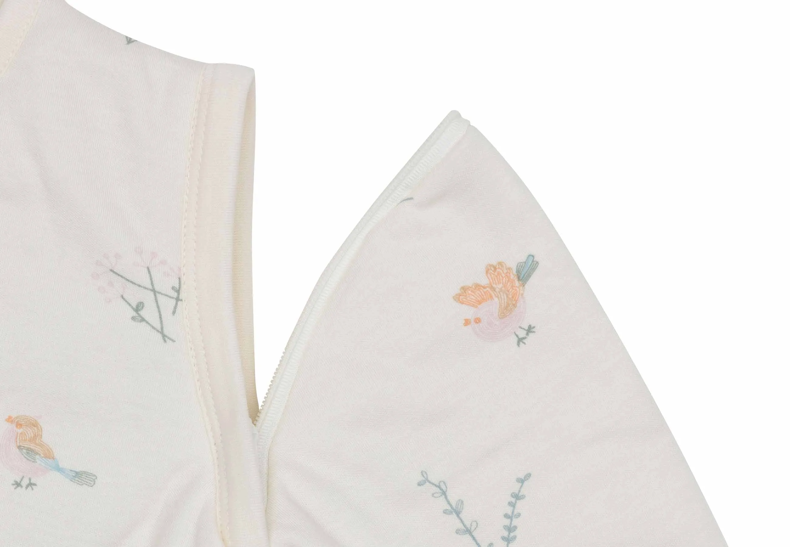 Baby Sleeping Bag with Removable Sleeves 70cm Lovely Birds