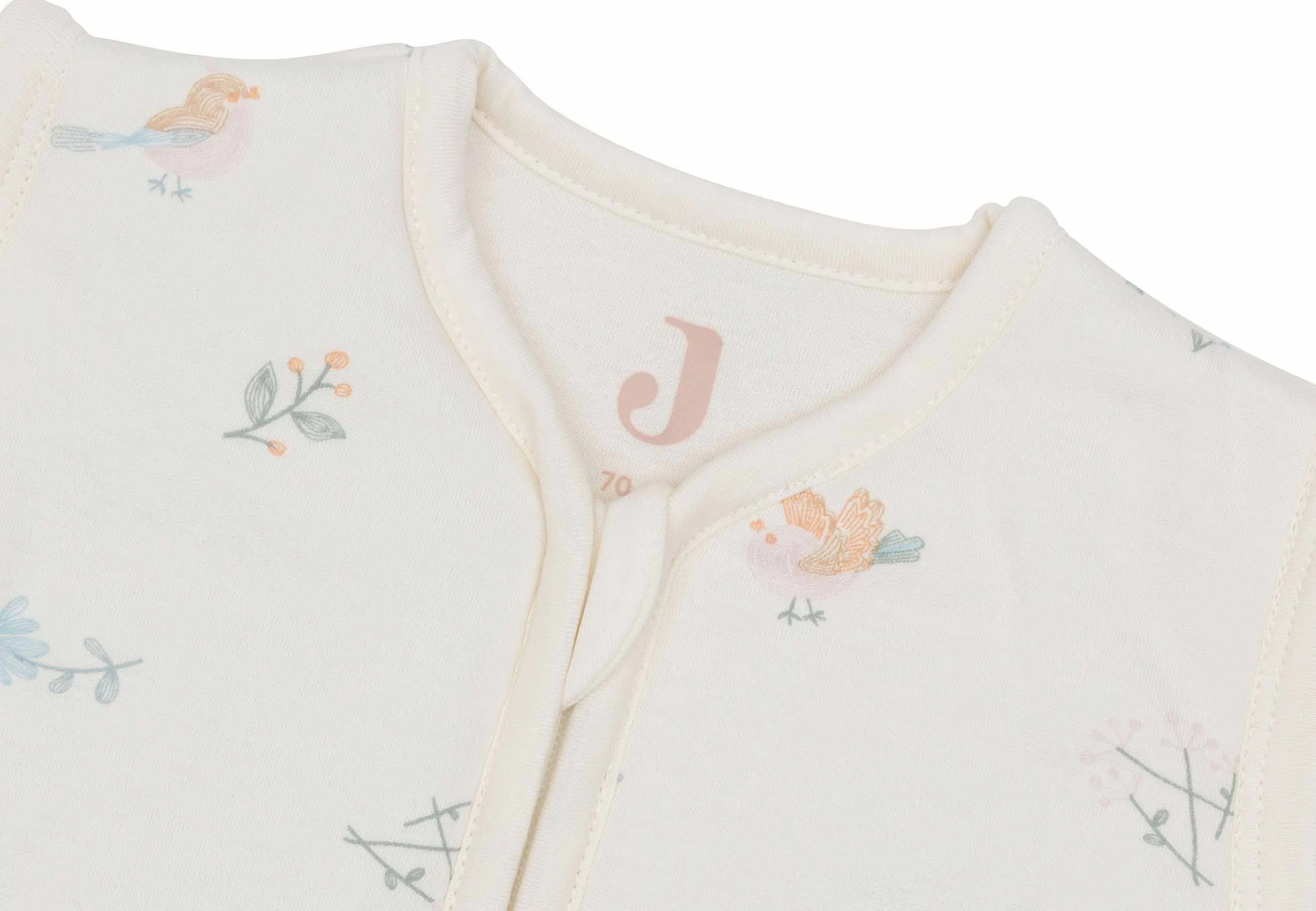Baby Sleeping Bag with Removable Sleeves 70cm Lovely Birds