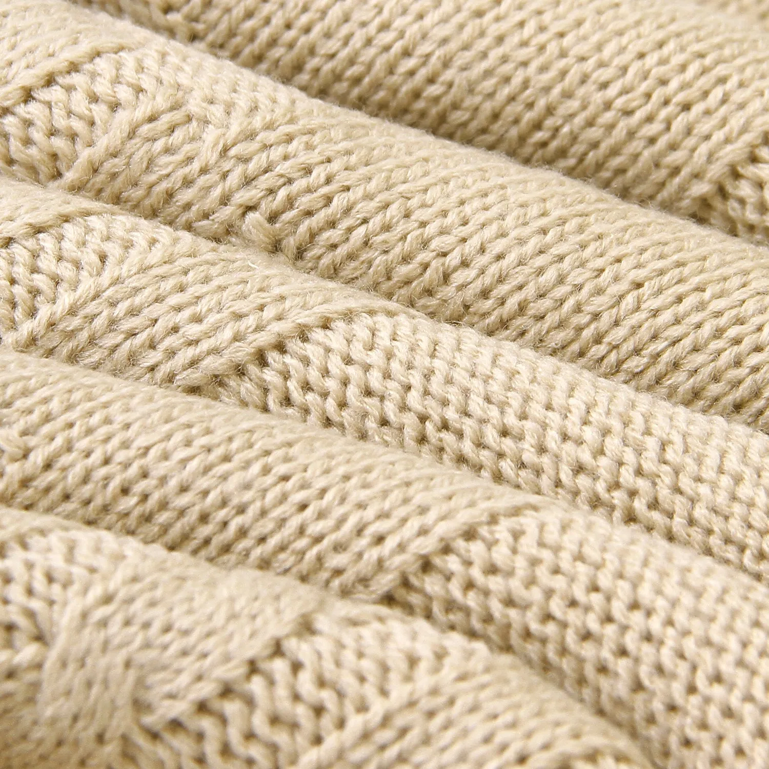 Baby Solid Color Knitted Blanket Baby Windproof Cover Baby Clothes Wholesale