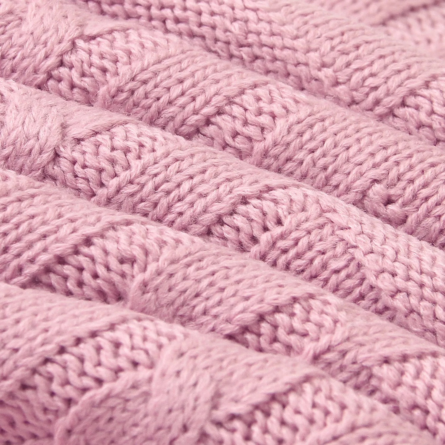 Baby Solid Color Knitted Blanket Baby Windproof Cover Baby Clothes Wholesale