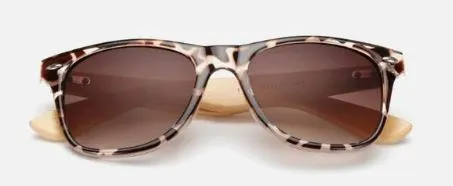 Bamboo Sunglasses with UV400 - BB408