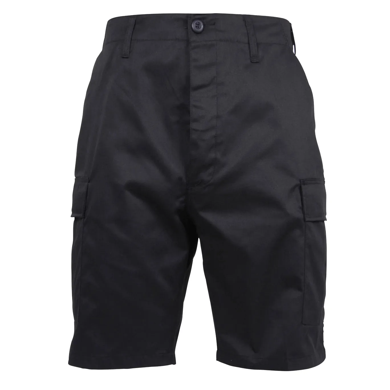 BDU Shorts - Black - Polyester/Cotton