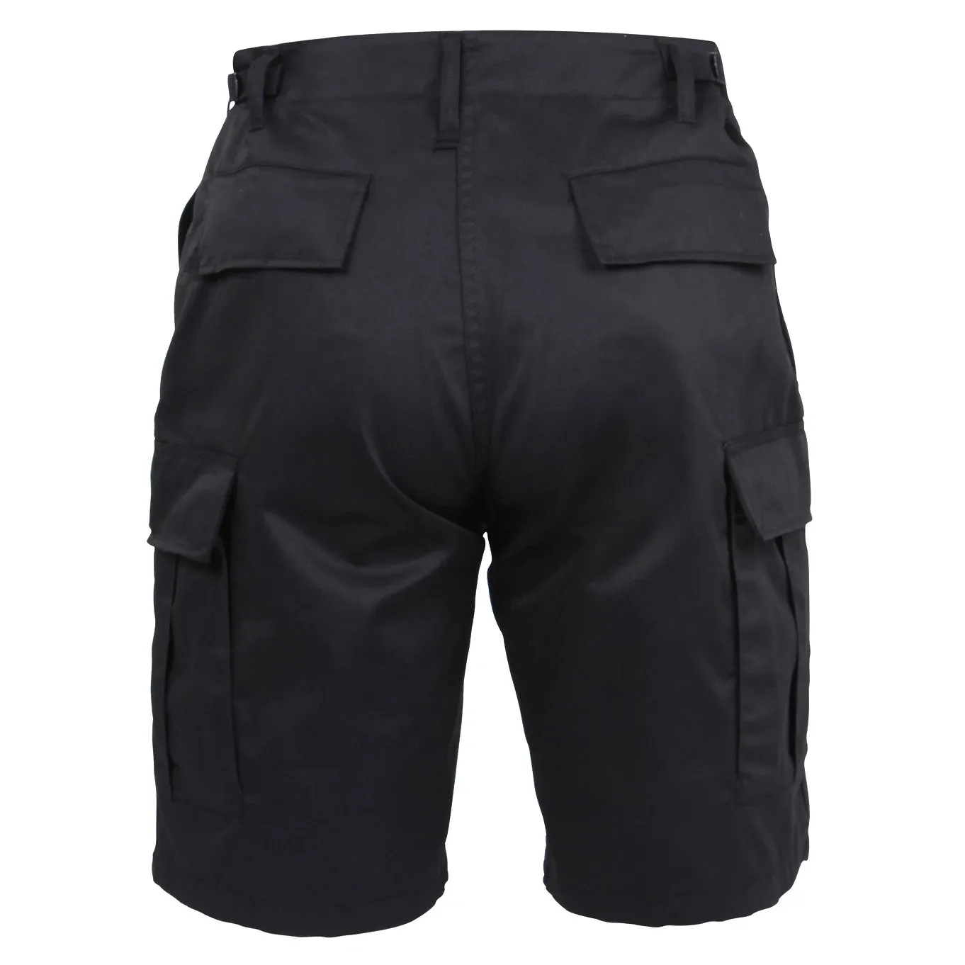 BDU Shorts - Black - Polyester/Cotton