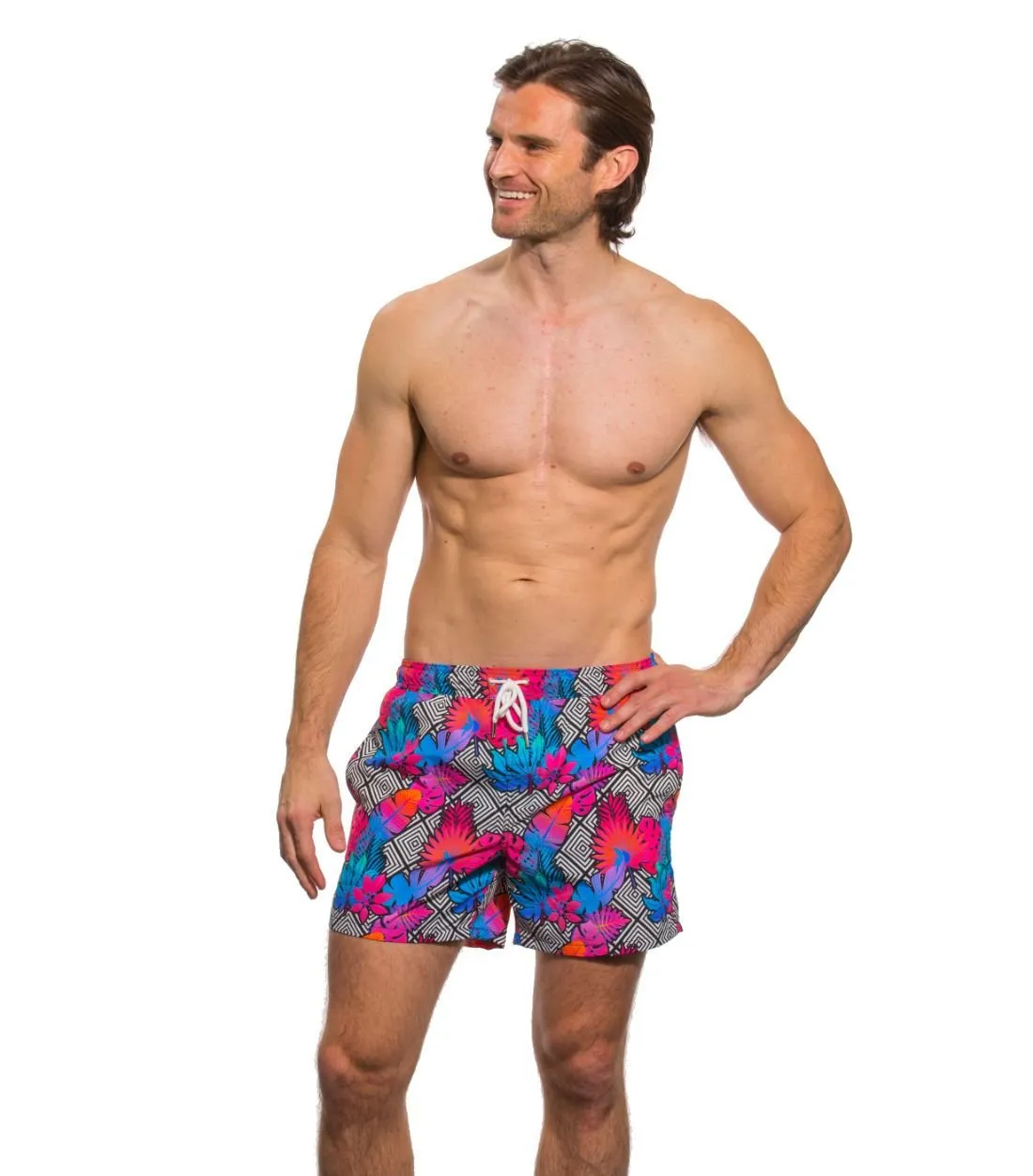 Beach Board Shorts Tropic