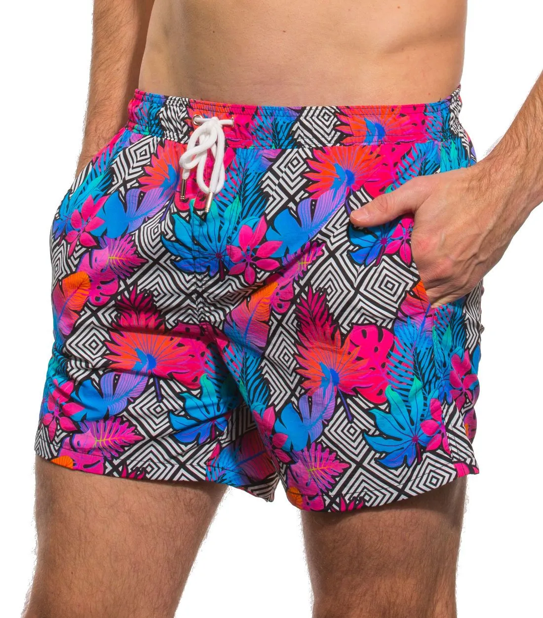 Beach Board Shorts Tropic