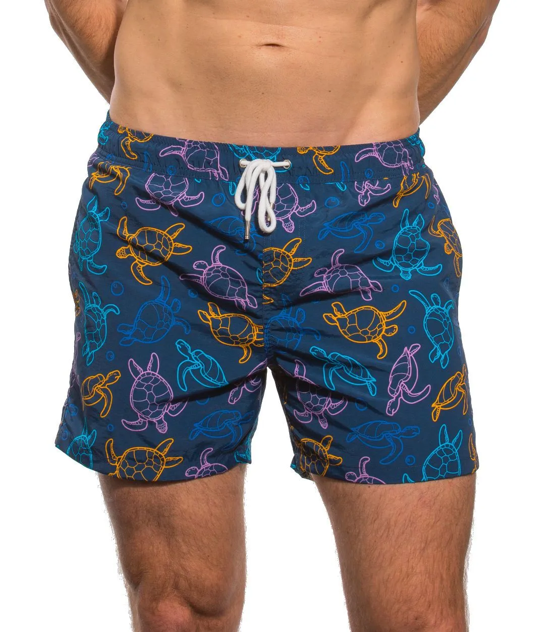 Beach Board Shorts Turtles