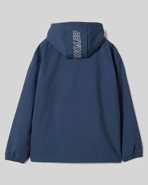 Beyond Medals Softshell Half Zip Hoodie - Blue