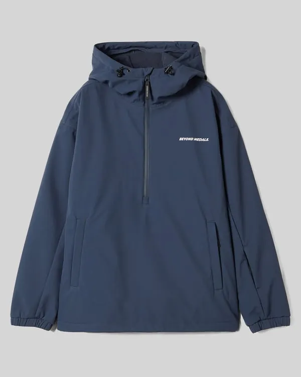 Beyond Medals Softshell Half Zip Hoodie - Blue