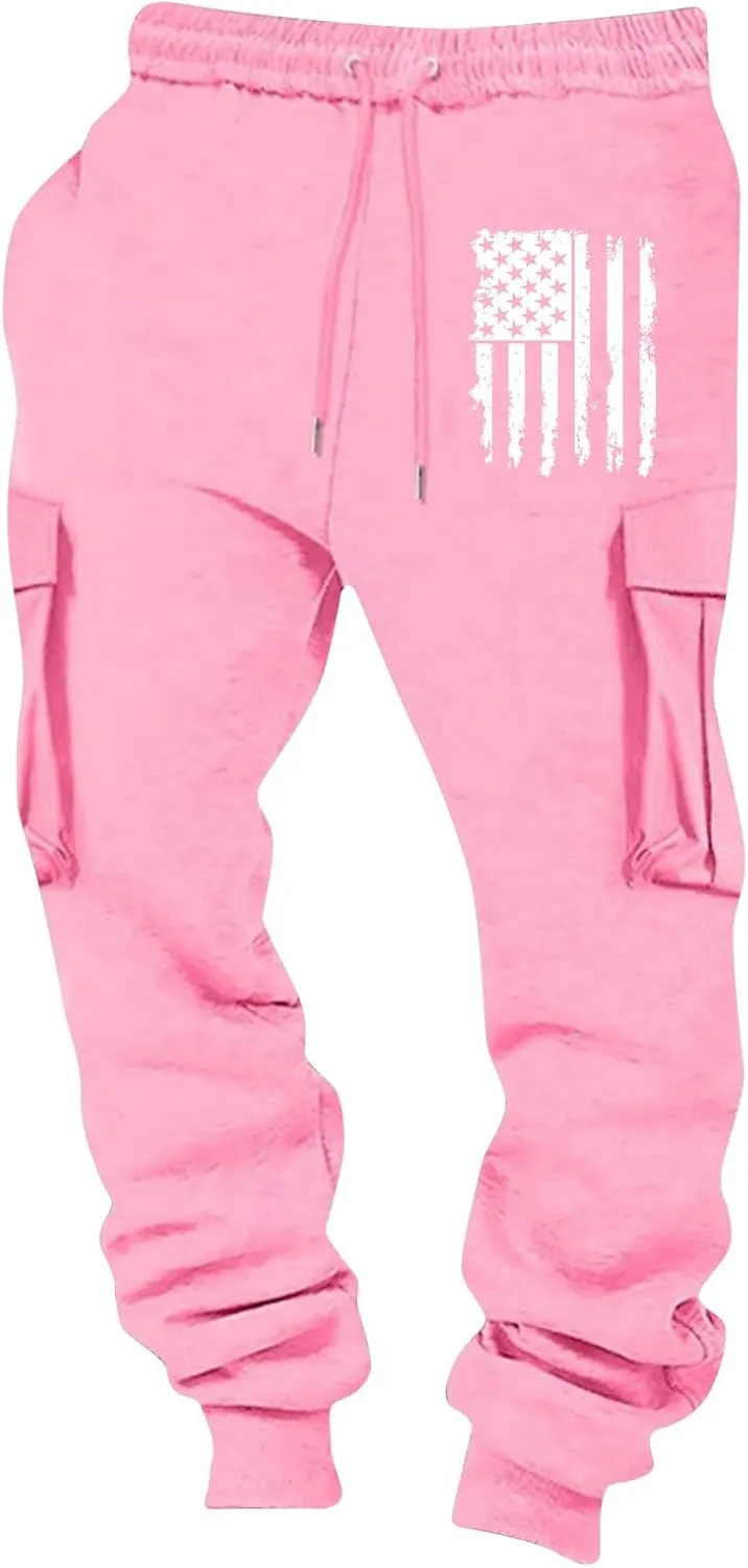 Bidobibo Mens Fleece Pants with Pockets Thermal Warm Pants Sherpa Lined Joggers for Men 2024 Drawstring Elastic Sweatpants