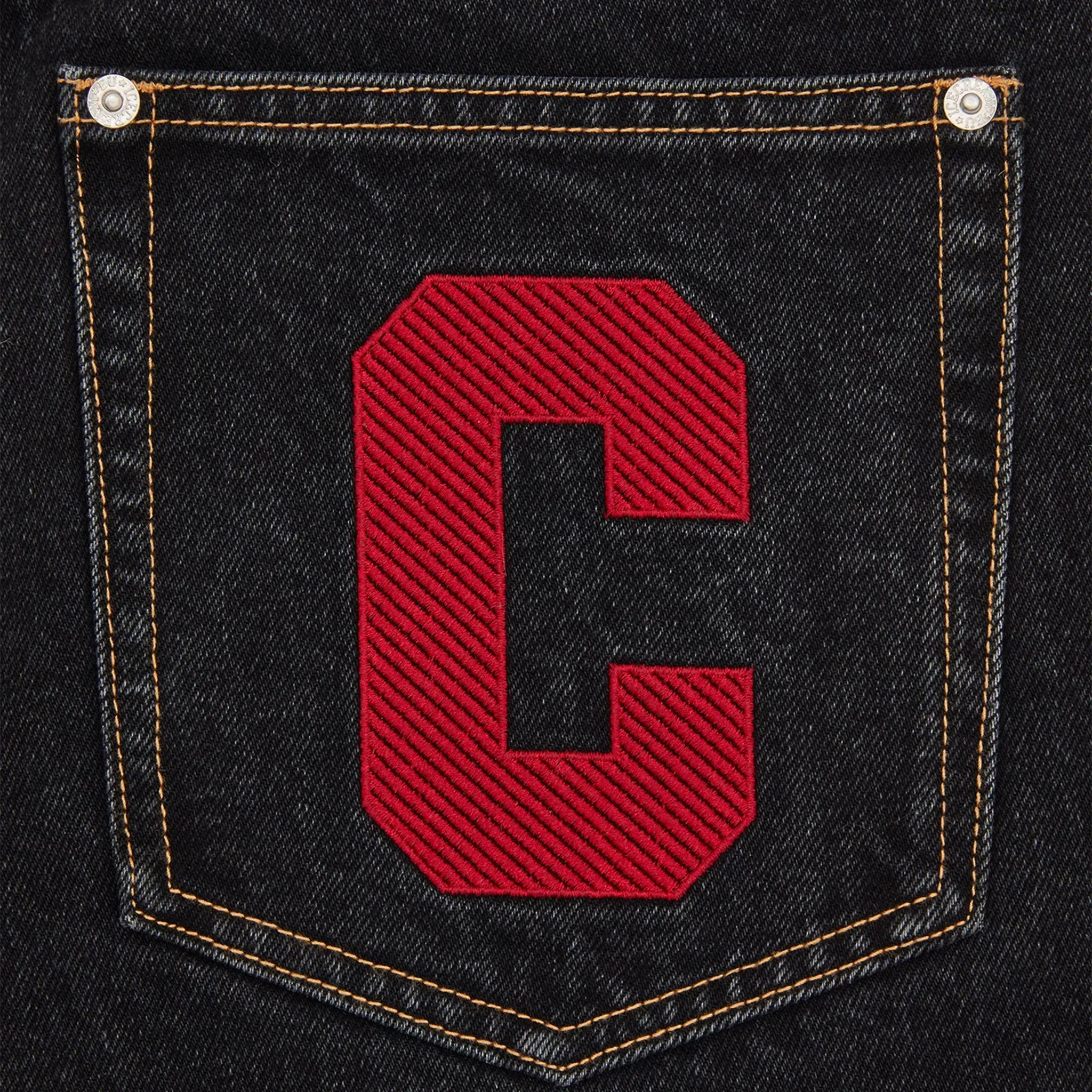 Billionaire Boys Club Running Dog Denim Shorts Black