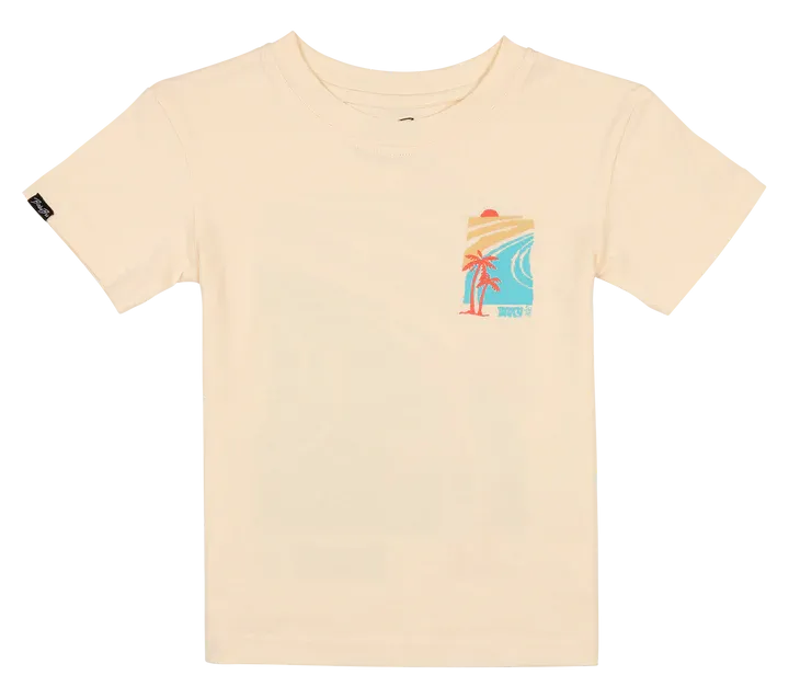 Binky Bro- "Theo" Shirt (White, 6M-24M)