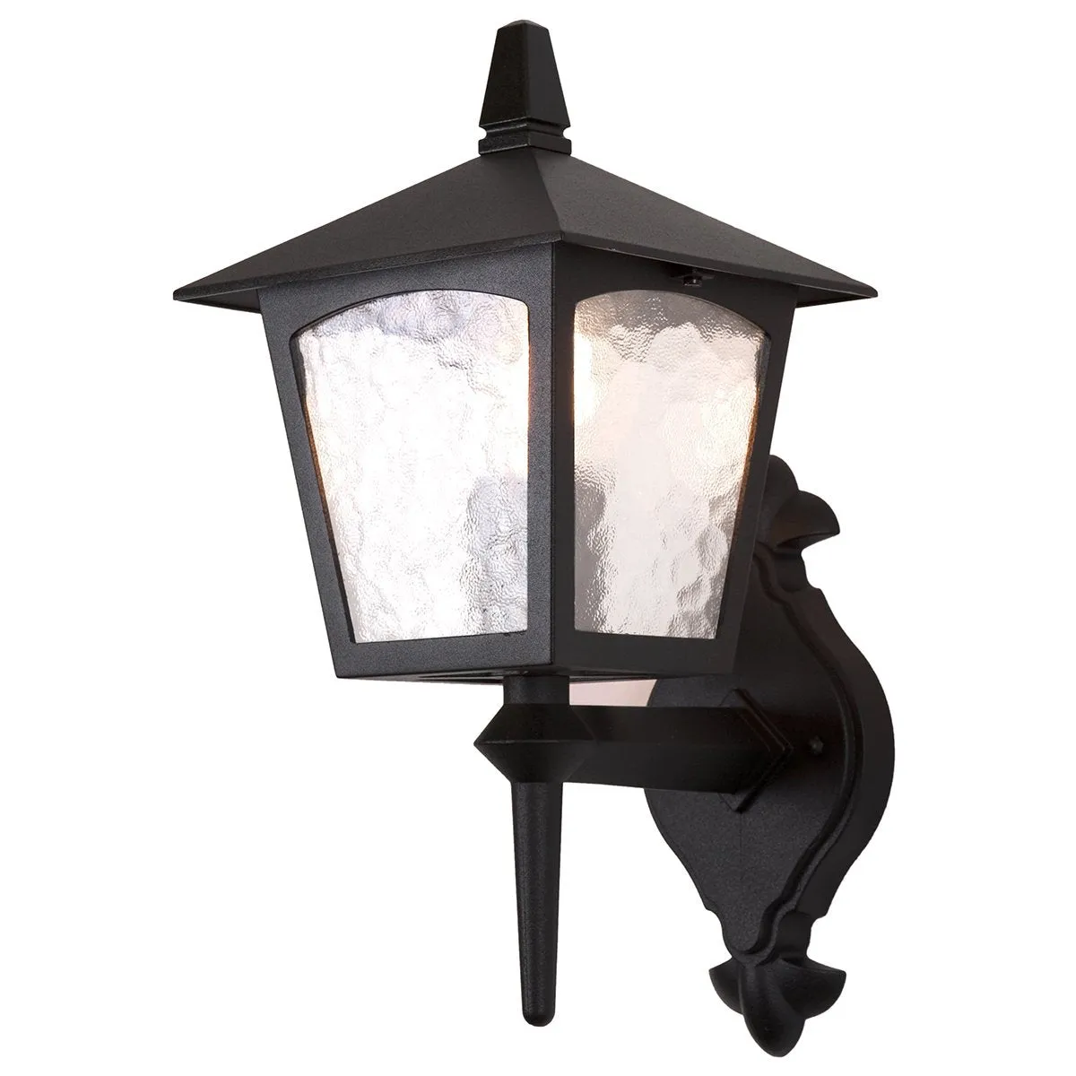 BL5-BLACK York 1 Light Wall Up Light Black