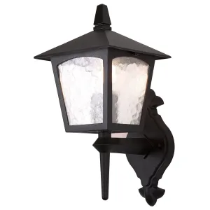 BL5-BLACK York 1 Light Wall Up Light Black