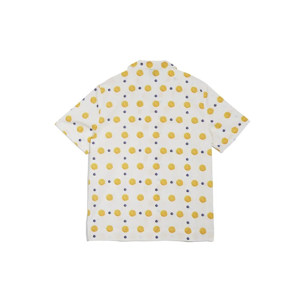 Blueberry Pancakes Pajama Top (Cream)