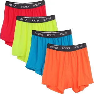 Bolter Men's 4 Pack Performance Boxers Shorts