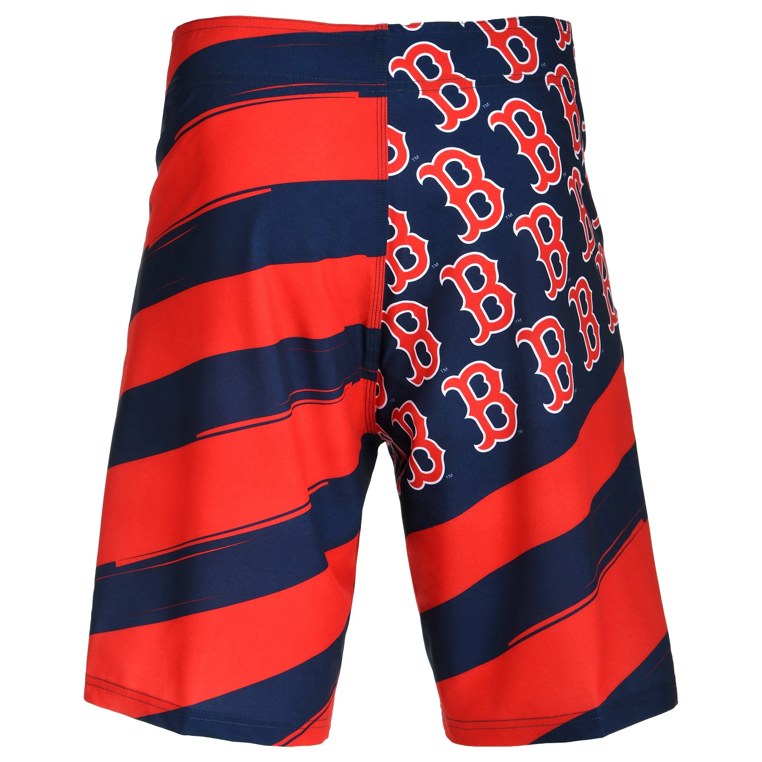 Boston Red Sox MLB Mens Diagonal Flag Board Shorts