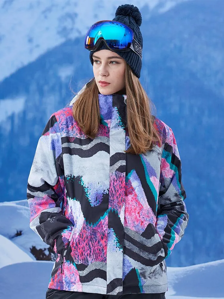 Brand Women Winter Waterproof Snowboard Jacket Skiing Jacket