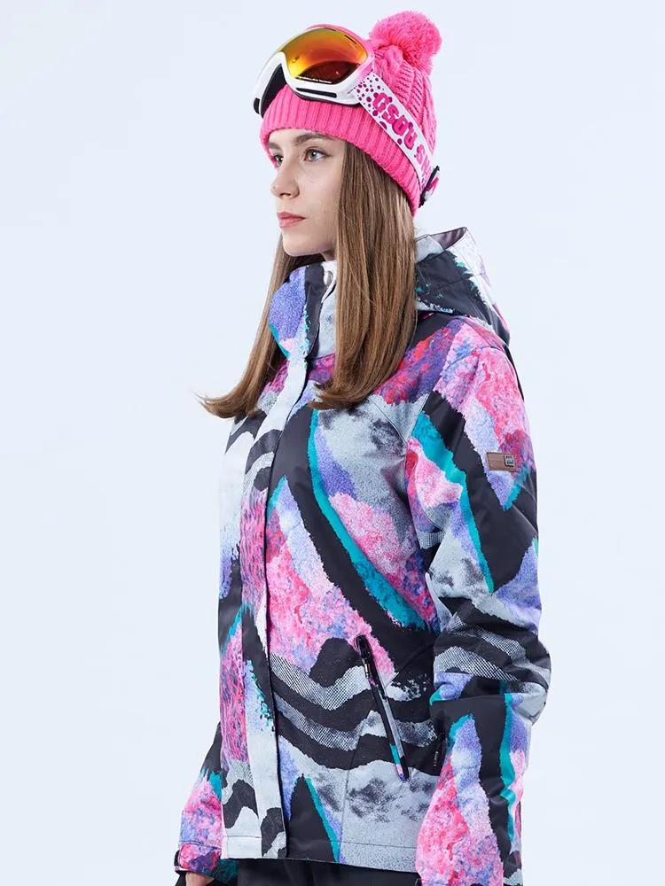 Brand Women Winter Waterproof Snowboard Jacket Skiing Jacket