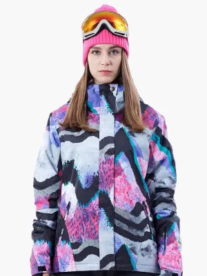 Brand Women Winter Waterproof Snowboard Jacket Skiing Jacket