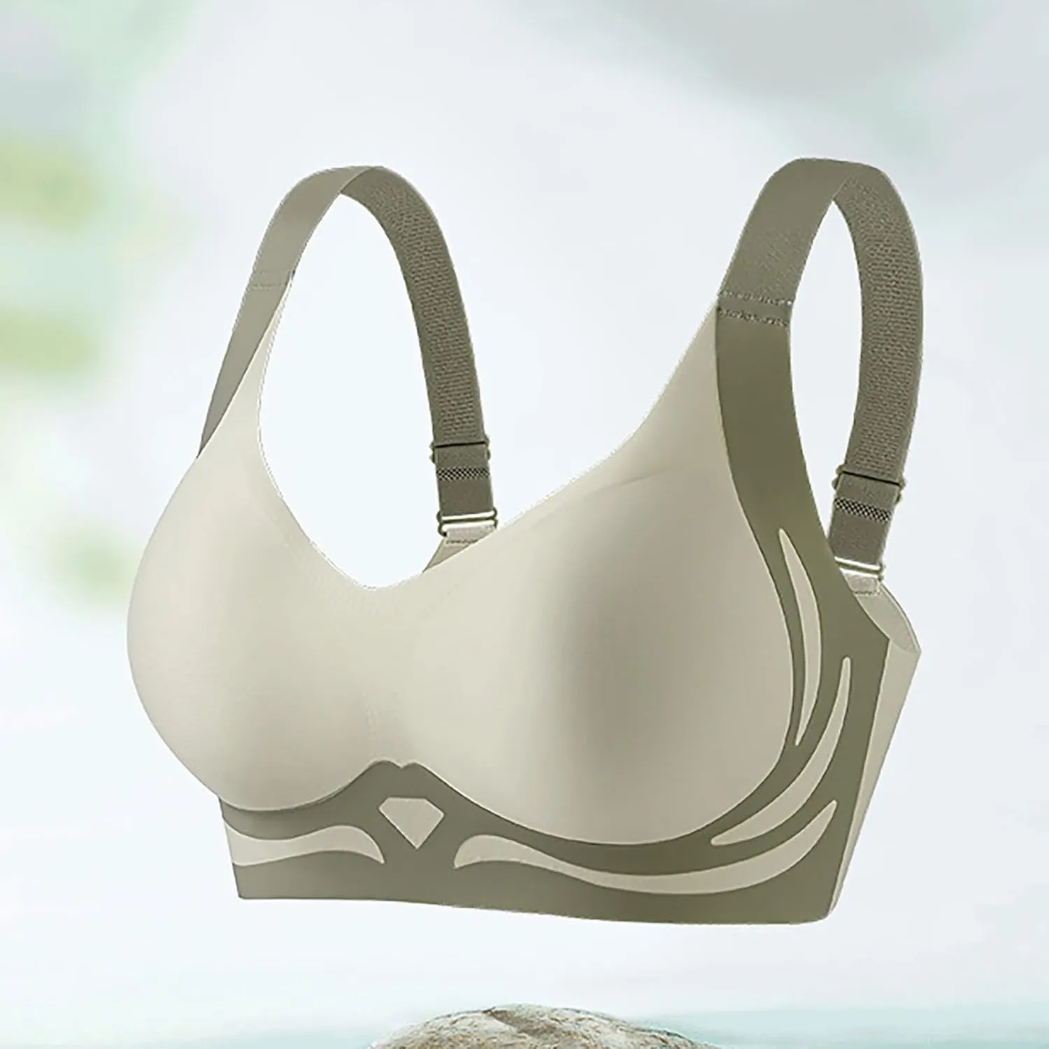 Bras for Women,Currentlye Bras for Women,Anti-Sagging Lifting Seamless Push Up Wireless Gather Full Coverage Soft Bralettes