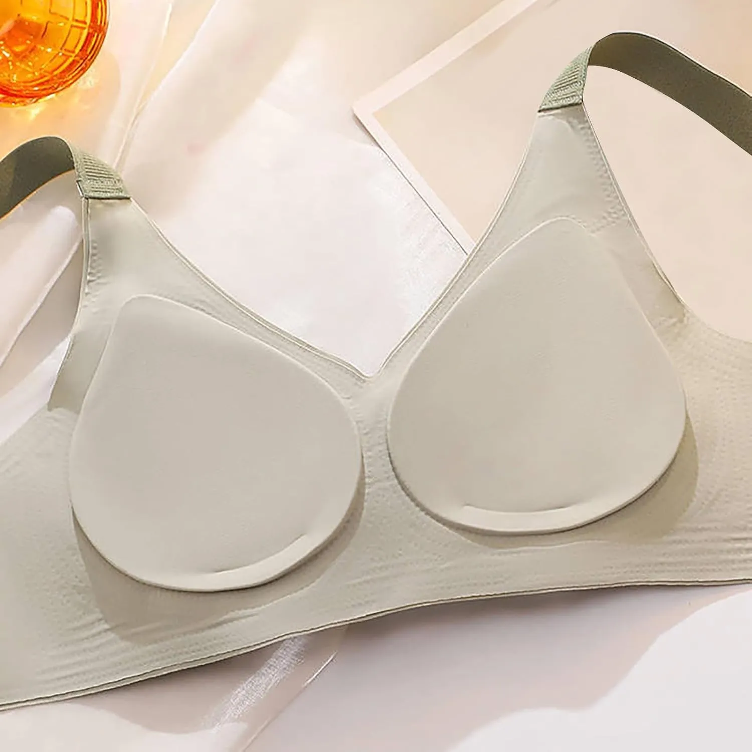Bras for Women,Currentlye Bras for Women,Anti-Sagging Lifting Seamless Push Up Wireless Gather Full Coverage Soft Bralettes