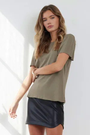 BRENTWOOD PUFF SLEEVE THERMAL TEE 🌿 - (FINAL SALE)