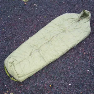British Long-length '90-Patt. Sleeping Bag. Used/Graded. Olive.