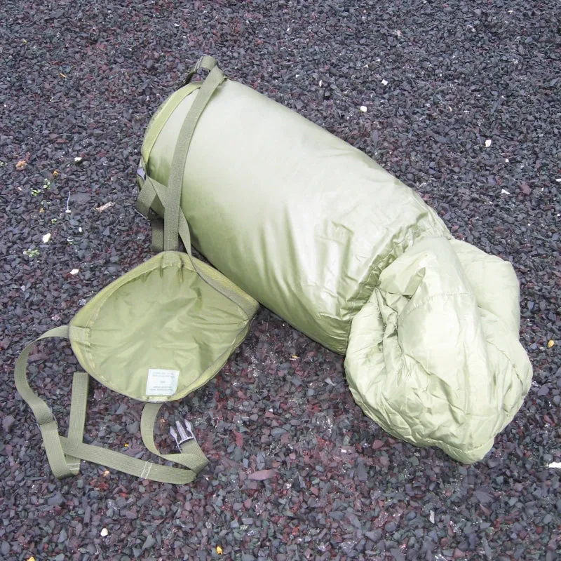 British Long-length '90-Patt. Sleeping Bag. Used/Graded. Olive.