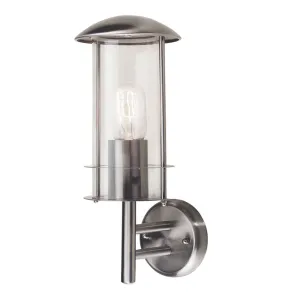 BRUGES-ST-STEEL Bruges St Steel 1 Light Wall Light Stainless Steel