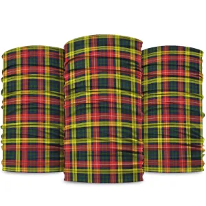 Buchanan Modern Tartan Neck Gaiters, Tartan Bandanas, Tartan Head Band