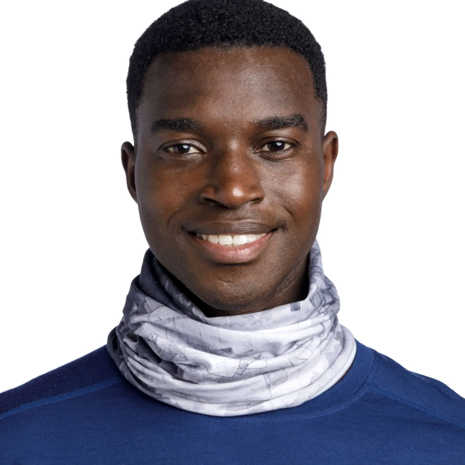 Buff Unisex Durban Original UPF50 EcoStretch Bandana - Ash