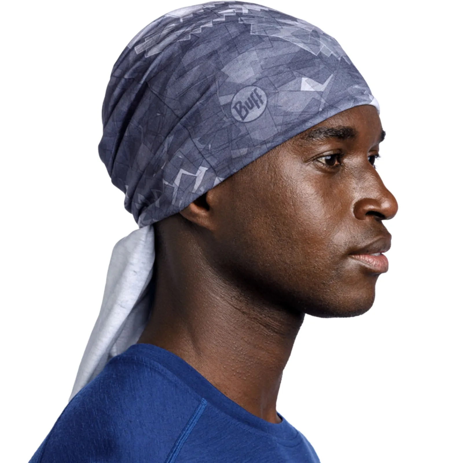 Buff Unisex Durban Original UPF50 EcoStretch Bandana - Ash