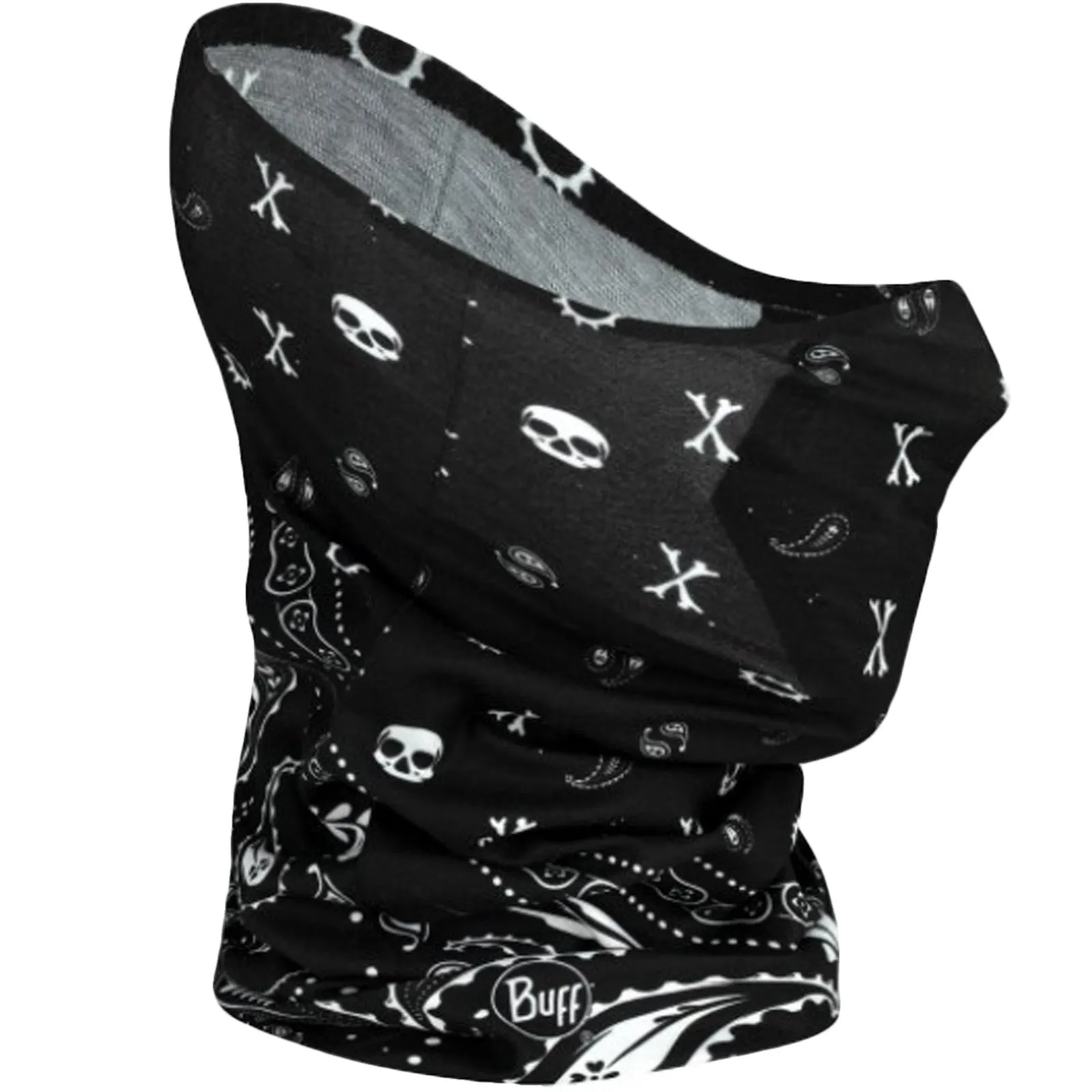 Buff Unisex Filter Tube Tubular Neck Gaiter - Cashmere Black - XSS