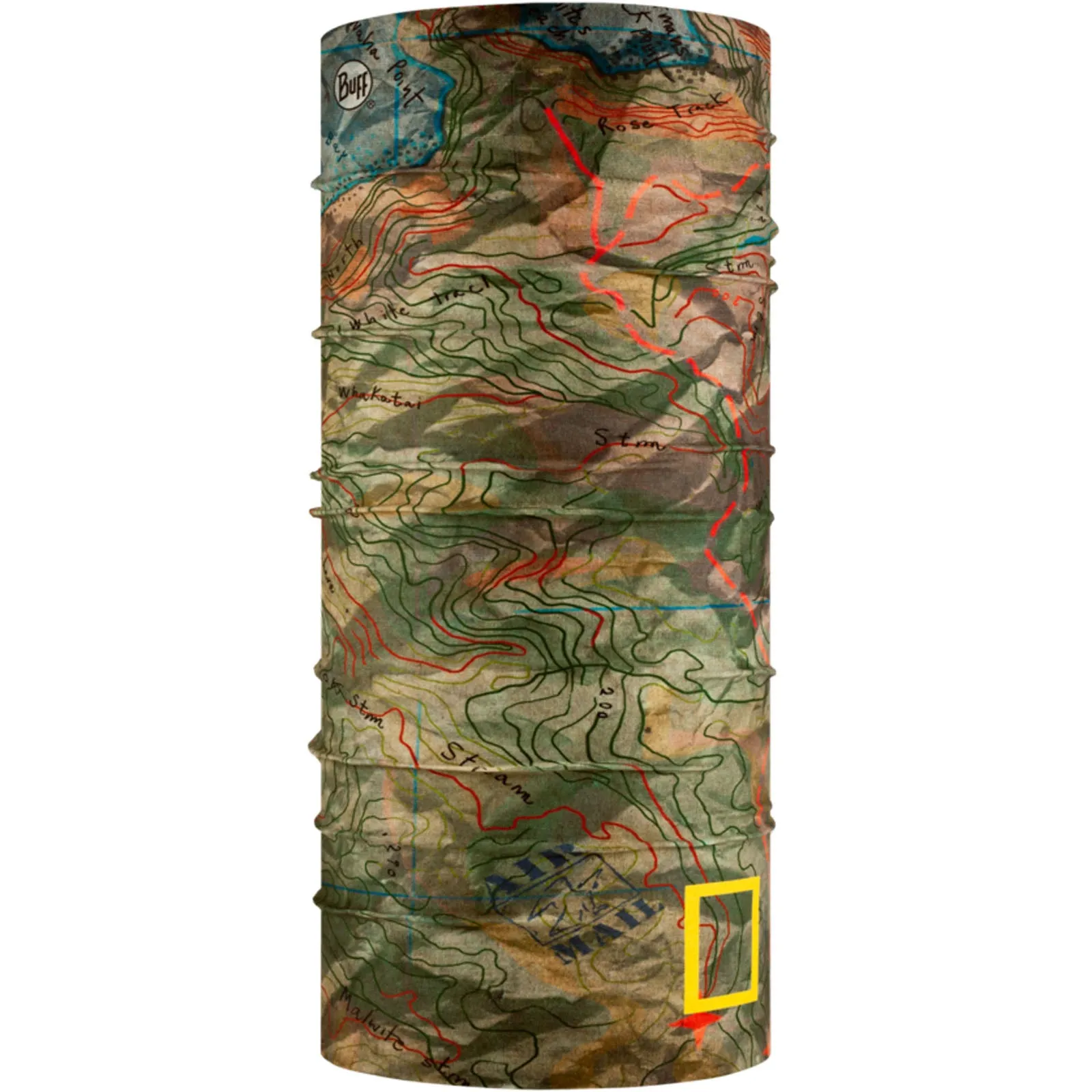 Buff Unisex Original EcoStretch Tubular Bandana - Khaki