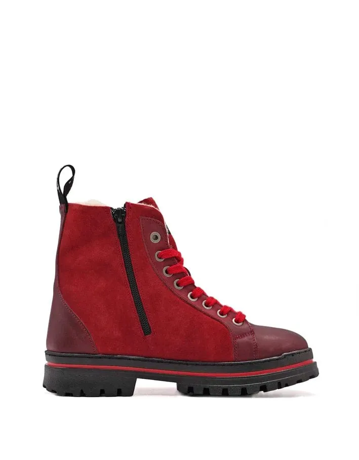 Bulle Women's Hope Winter Boots- Red