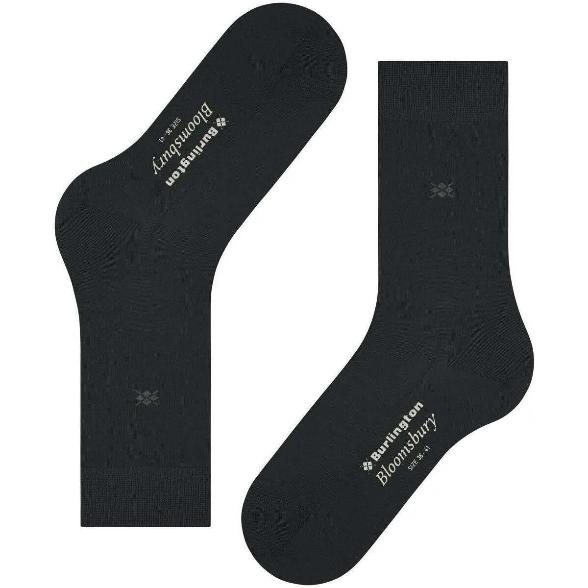 Burlington Bloomsbury Socks - Black