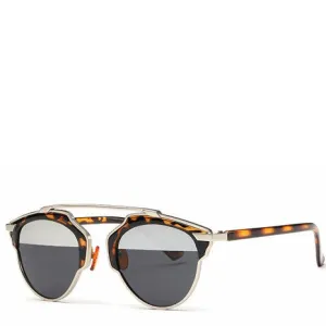 Butterfly Rimmed Sunglasses - Tortoise